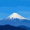 Fuji Landscape Paint By Numbers