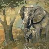 Gentle Elephant Paint By Numbers