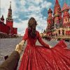 Girl In Moscow Paint By Numbers