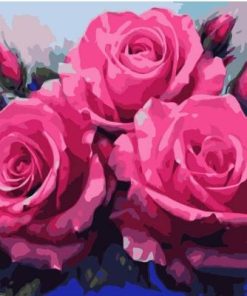 Glorious Roses Paint By Numbers