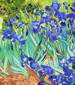 Gogh Irises Paint By Numbers