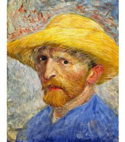 Gogh in a Straw Hat Paint By Numbers