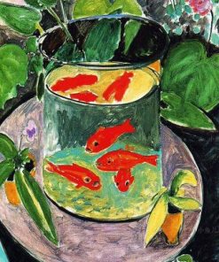 Goldfish Bowl Paint By Numbers