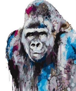 Gorilla Animal Paint By Numbers