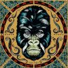 Gorilla logo Paint By Numbers