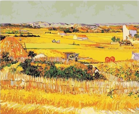 Harvest Gogh Paint By Numbers