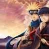 Hinata and Naruto Paint By Numbers