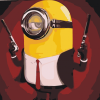 Hitman Minion Paint By Numbers