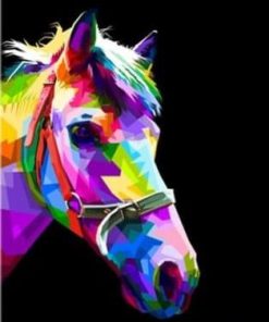 Horse Head Paint By Numbers