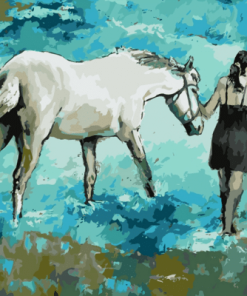 Horse and Girl Paint By Numbers