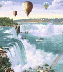 Hot Air Balloon Paint By Numbers