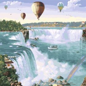 Hot Air Balloon Paint By Numbers