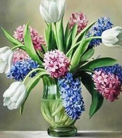 Hyacinth Flowers Paint By Numbers