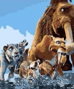 Ice Age Paint By Numbers