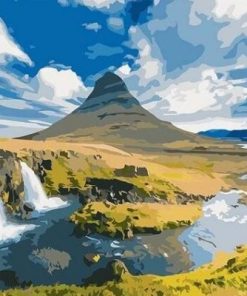 Icelandic Forests Paint By Numbers