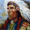 Indian Chief Paint By Numbers