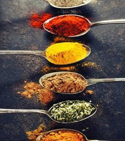 Indian Spices Paint By Numbers