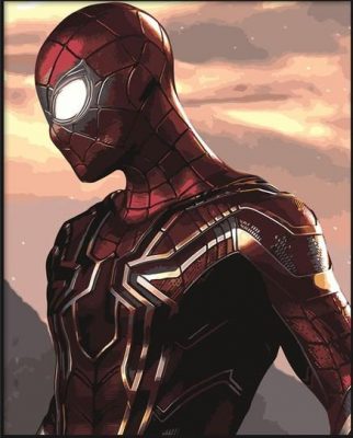 Iron Spiderman Paint By Numbers