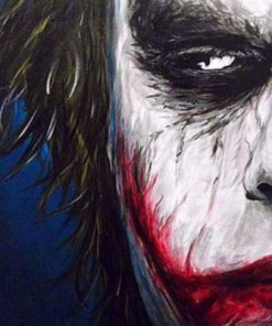 Joker Face Paint By Numbers