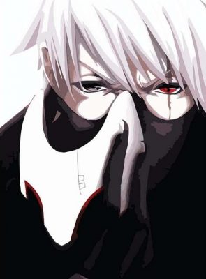 Kakashi Hatake Paint By Numbers