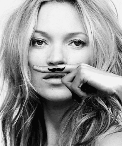 Kate Moss Paint By Numbers