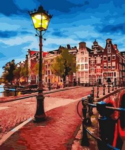 Keizersgracht Canal Paint By Numbers