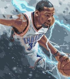 Kevin Durant Paint By Numbers