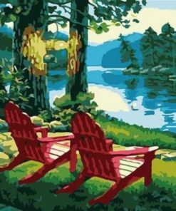 Lakeside Chair Paint By Numbers