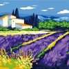 Lavender Art Paint By Numbers