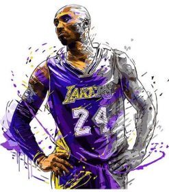 Legendary Kobe Paint By Numbers