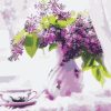 Lilac Flower Paint By Numbers