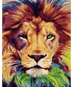 Lion Portrait Paint By Numbers