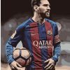 Lionel Messi paint by numbers