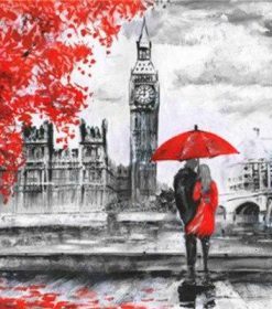 London Lovers Paint By Numbers