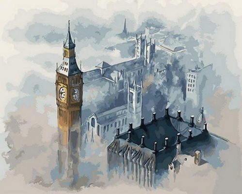 London Mist Paint By Numbers