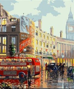 London Morning Paint By Numbers