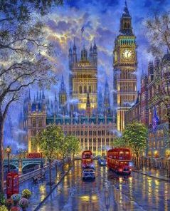 London Night Paint By Numbers