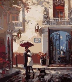 Lovers in Seville Paint By Numbers