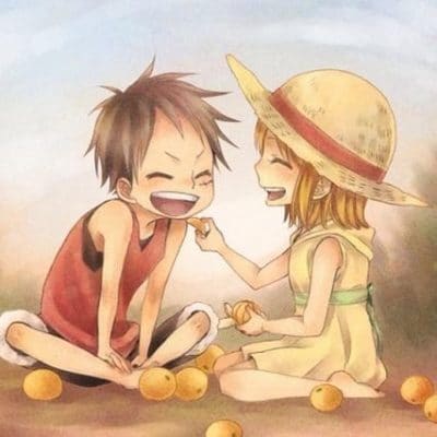 Luffy and Nami Paint By Numbers