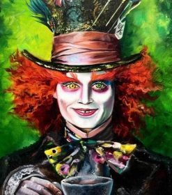 Mad Hatter Paint By Numbers