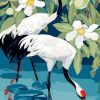 Manchurian Crane Paint By Numbers