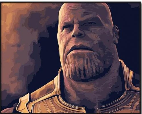 Marvel Thanos Paint By Numbers