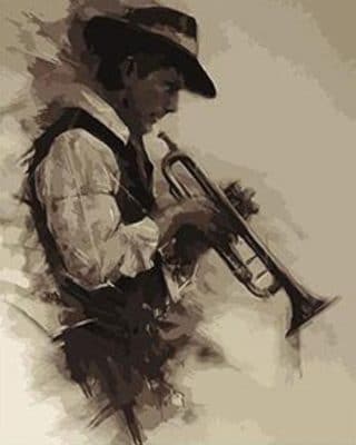 Men With Music Paint By Numbers