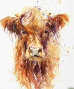 Messy Cow Paint By Numbers