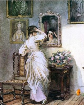 Mirror Girl Paint By Numbers