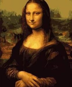 Mona Lisa Paint By Numbers