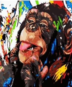 Monkey Doodle Paint By Numbers