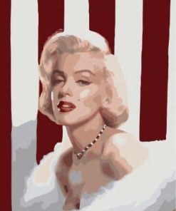 Monroe Dress Paint By Numbers