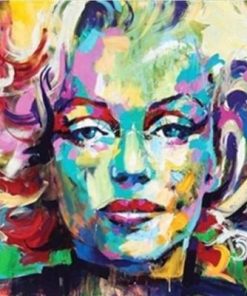 Monroe Portrait Paint By Numbers