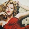 Monroe in Red Paint By Numbers